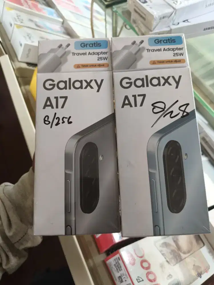 new samsung a17 8/256 garansi resmi
