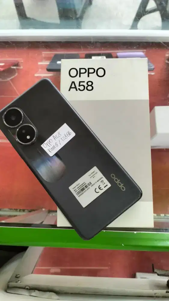 Jual hp Oppo A58 full set