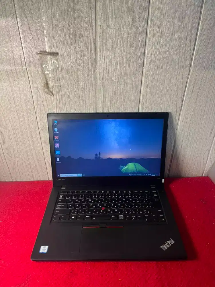 Lenovo Thinkpad T470 Core i5 Gen7 Ram8Gb Ssd128Gb Siap Pakai