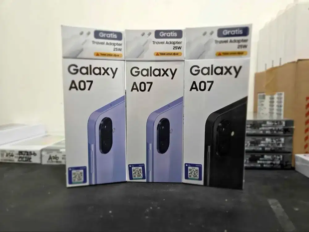 SAMSUNG GALAXY A07 4/64 | 4/128 | 6/128 | 8/256 BARU,SEGEL,BERGARANSI
