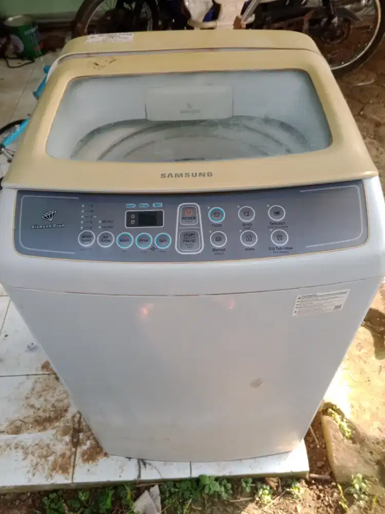 Mesin Cuci Satu Tabung Otomatis Merk Samsung Original