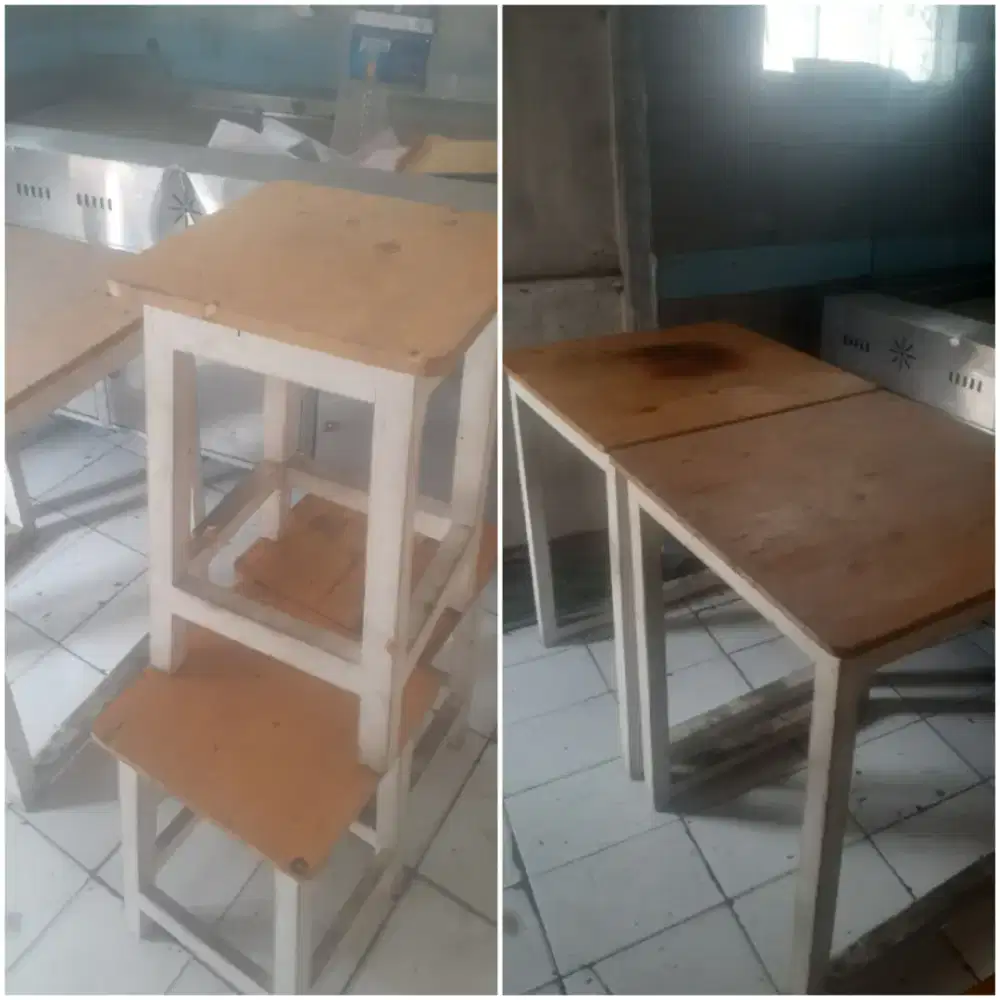 Meja bangku borongan