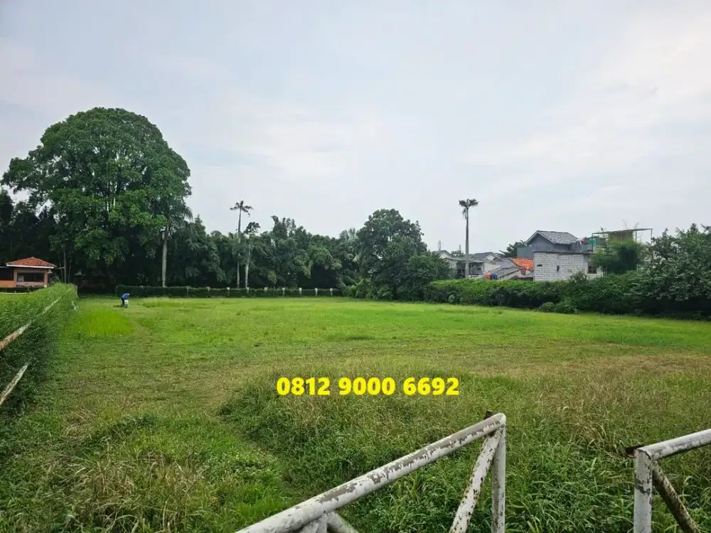 Jual Tanah Lahan Besar Murah bawah NJOP di Ciganjur Jagakarsa Jakarta Selatan