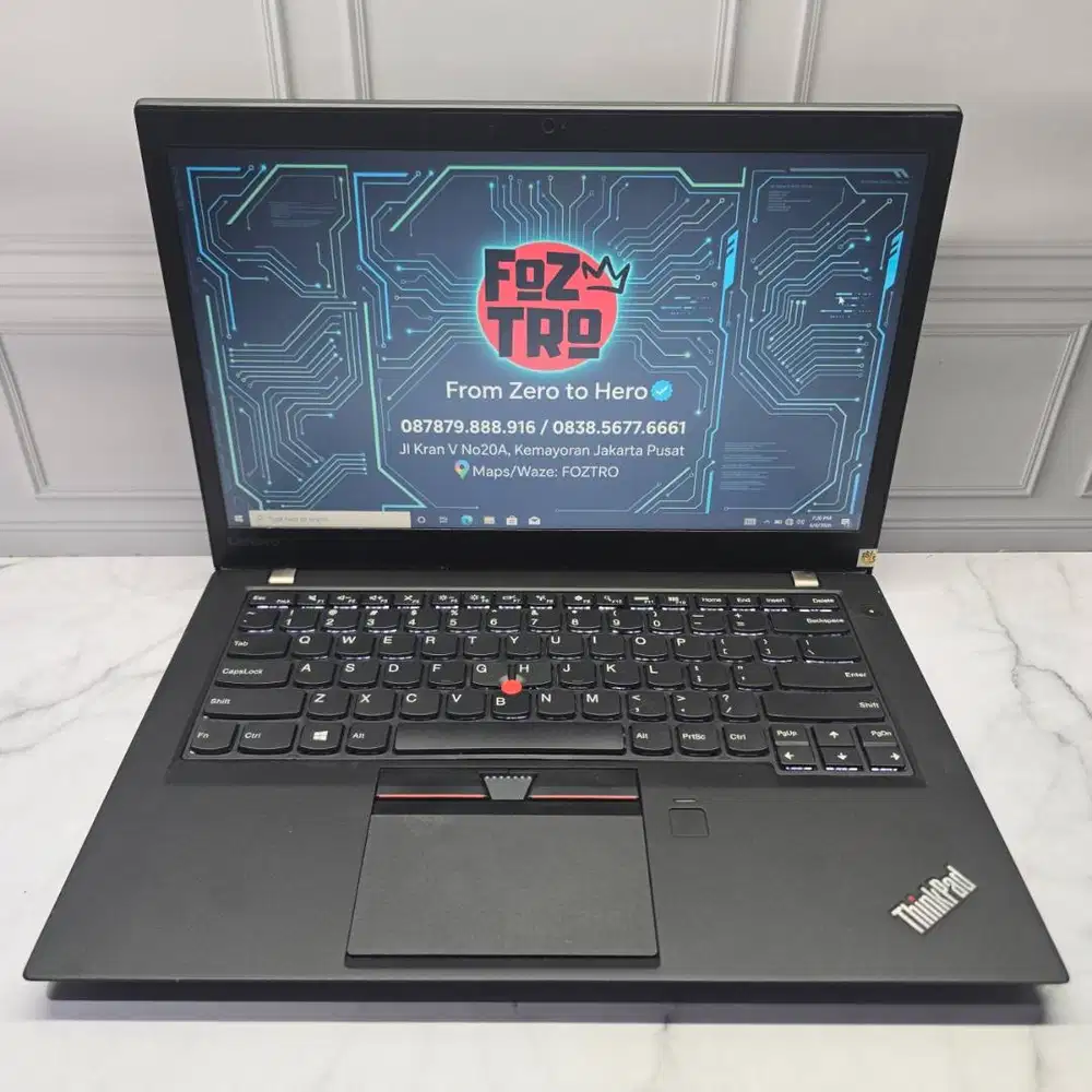 Laptop Lenovo Thinkpad T460S Core i5 8/256GB No Minus Bisnis Office