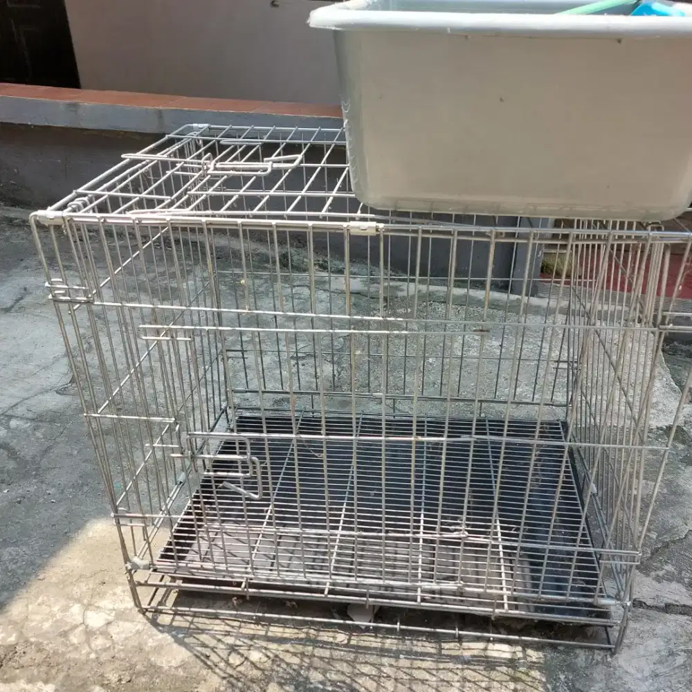 Dijual kandang besi buat kucing, anjing , musang
