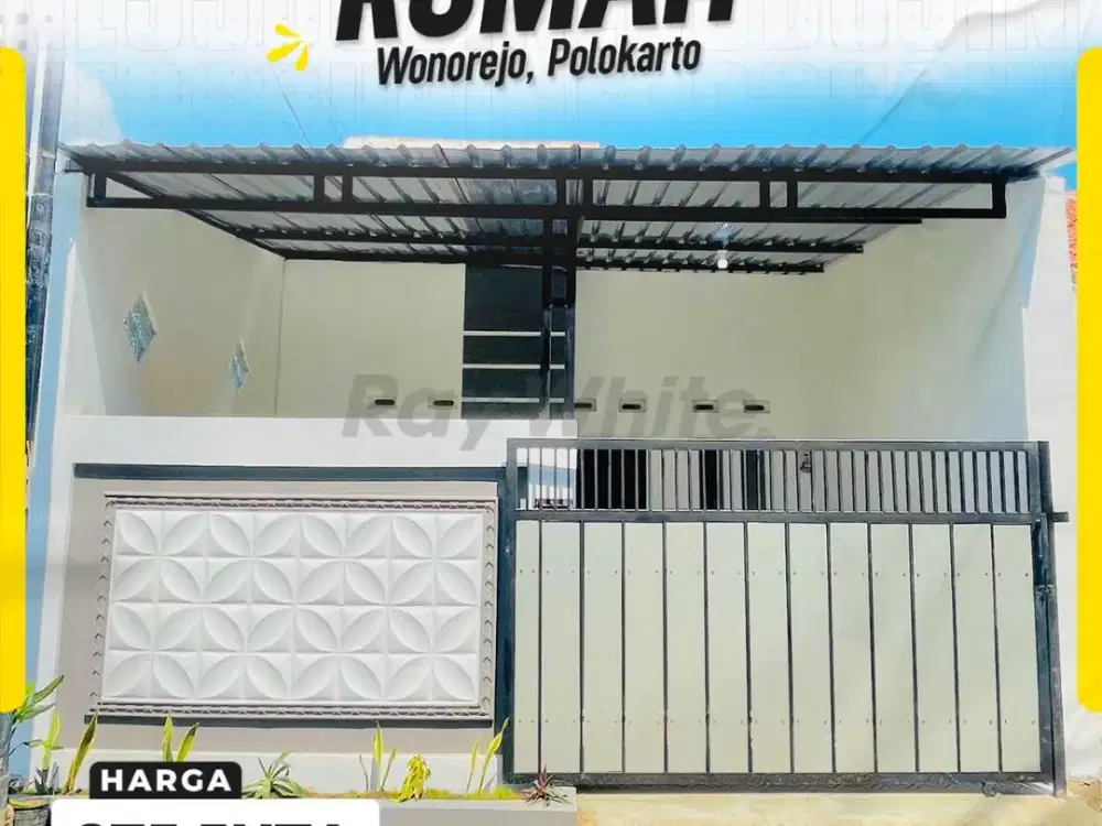 Rumah Minimalis Modern Siap Pakai Harga Murah Di Sidan Polokarto