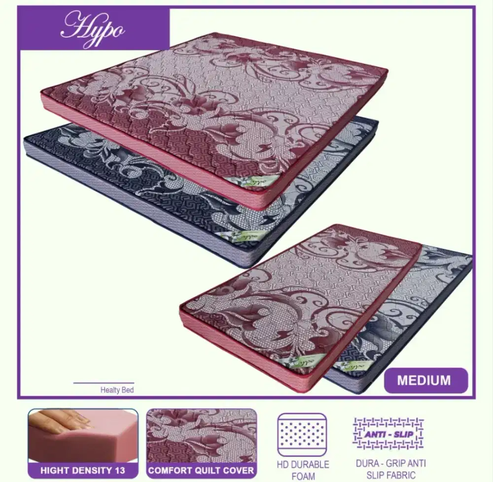 Kasur Busa (isi full busa) tebal mulai 11,15&18cm/tempat tidur/matras