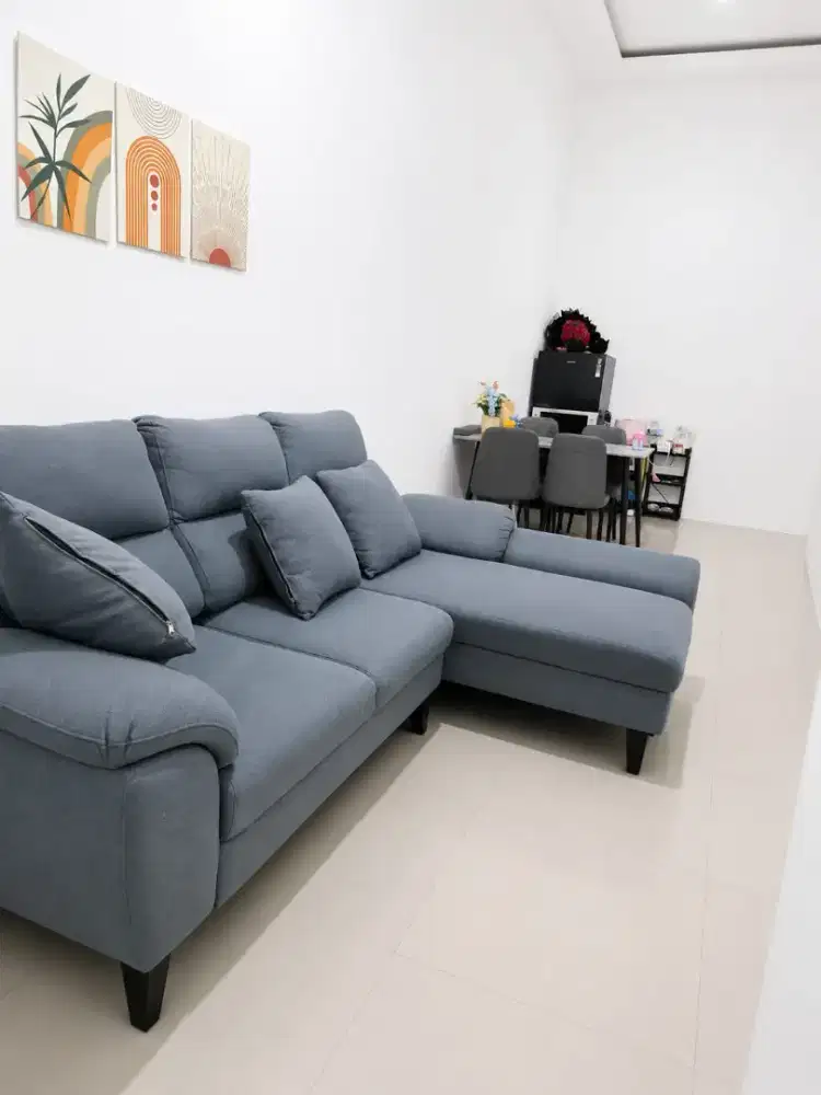 sofa L minimalis
