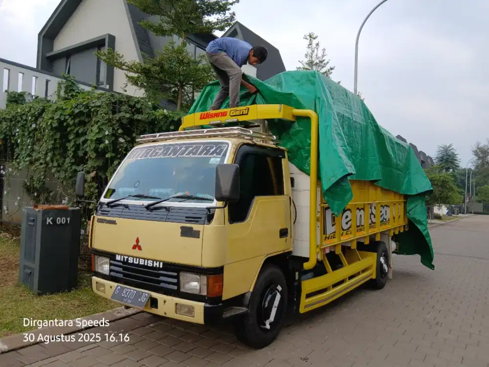 Sewa truk pindahan rumah kantor apartement kos2an gudang dll