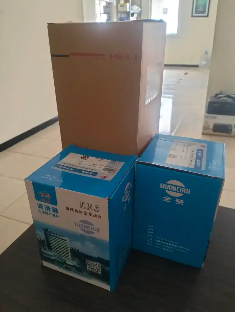Spare Part Filter solar filter oli filter udara Mesin Quanchai
