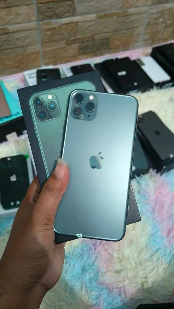 iphone 11 pro max 256gb green ibox
