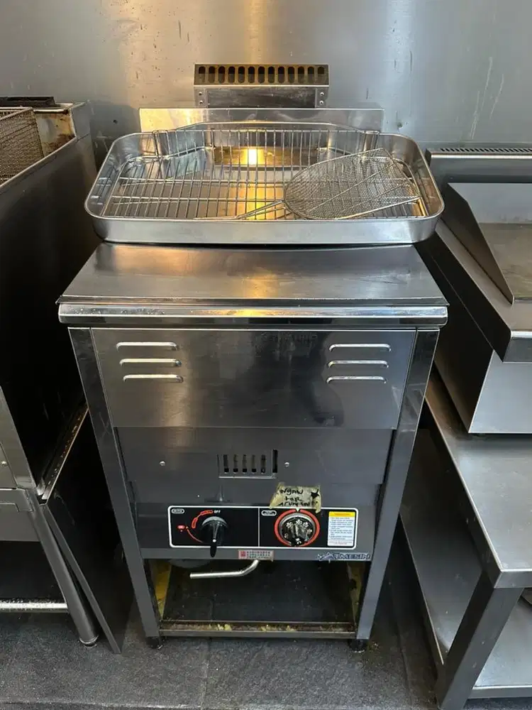 Jual deep fryer getra gf 30mp bekas second gading serpong