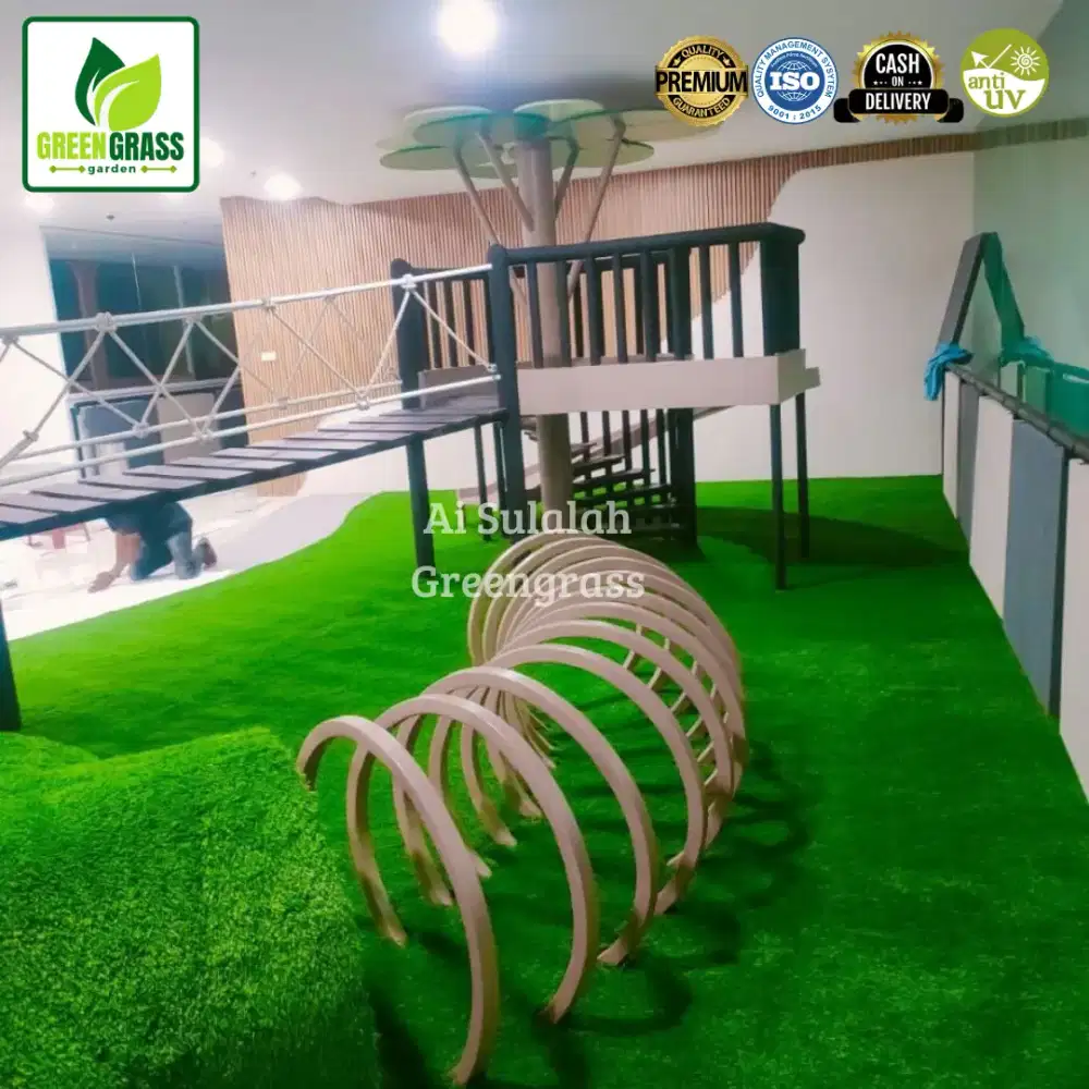 RUMPUT SINTETIS HIJAU SEGAR