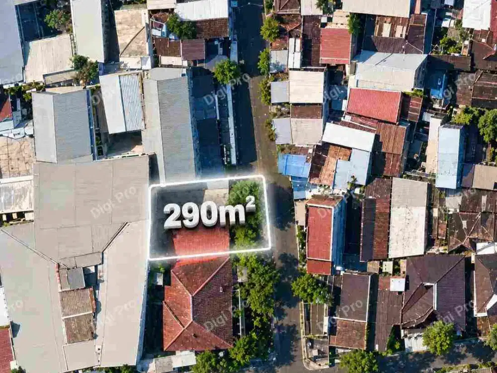 Jual Cepat Tanah Poros Raya Pendidikan Luas 290m2