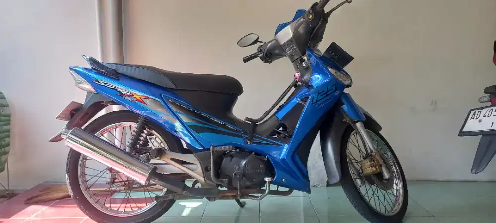 Honda Supra X 125 2008 Biru