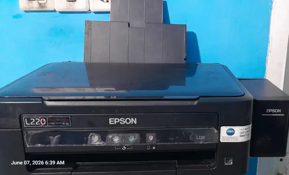 Printer scan epson L220 hitam saja