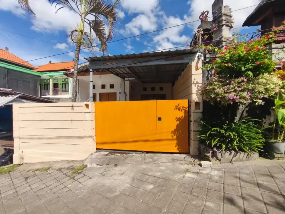 Dikontrakan Rumah Bagus baru Renovasi Kebo Iwa Denpasar Barat