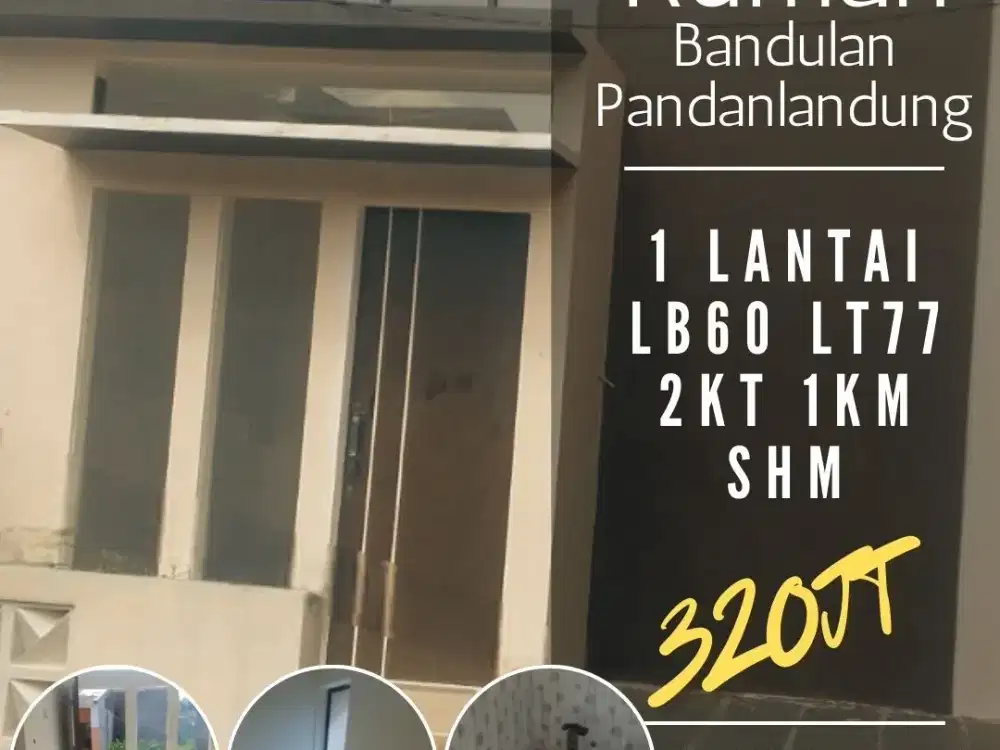 Rumah dijual di Malang 320jt unit ready bandulan pandanlandung