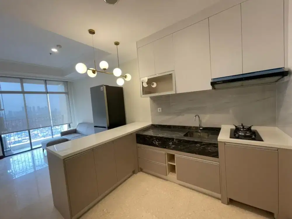Vco - Dijual BU Cepat Apartemen Permata Hijau Suite Tower Ebony Tipe 2BR Furnish Bisa KPR