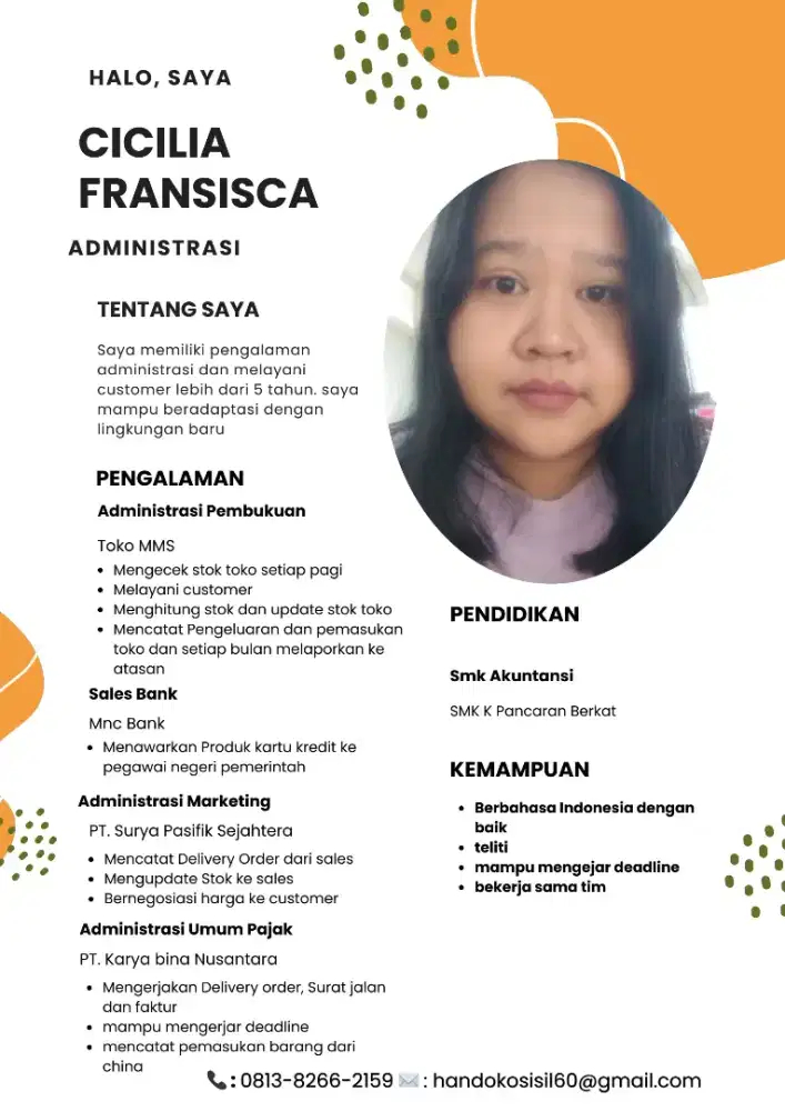 mencari pekerjaan administrasi