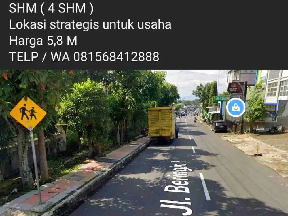 Dijual Tanah berdiri 3 bangunan rumah lokasi jl beringin Kota Magelang Selatan