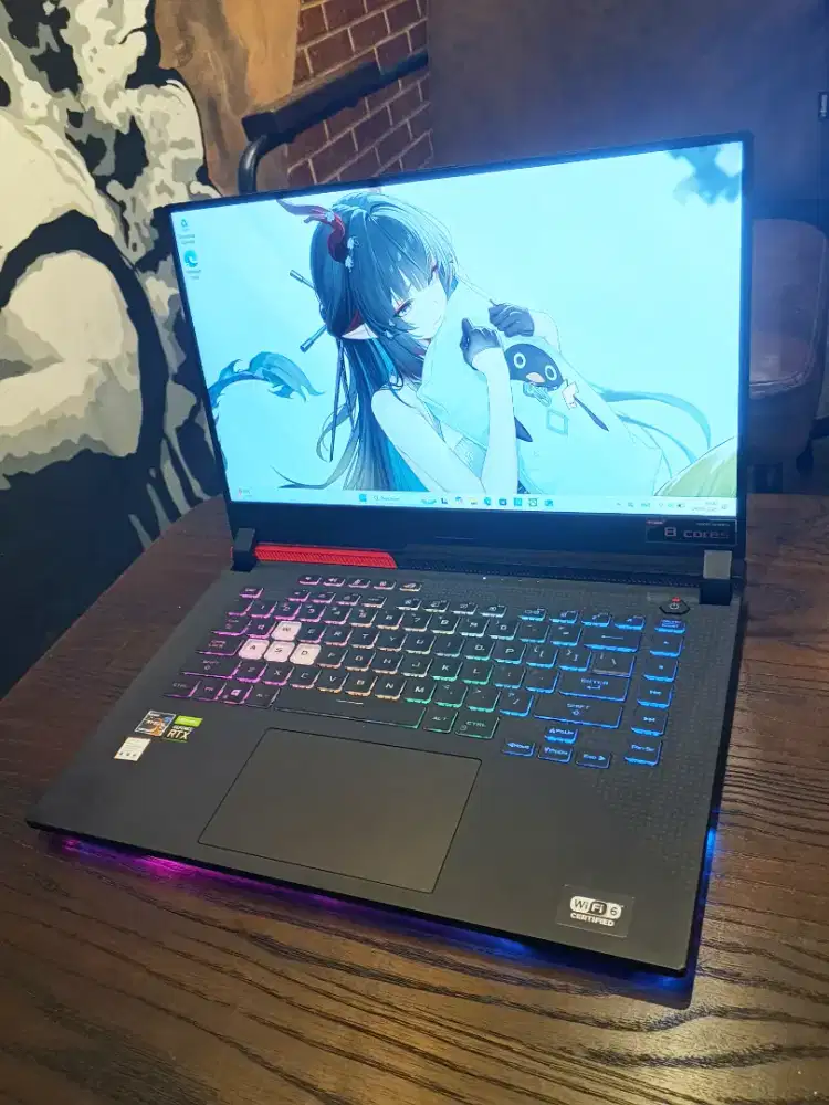 Laptop Asus ROG G513QC Ryzen 7-5800H RTX3050 4GB