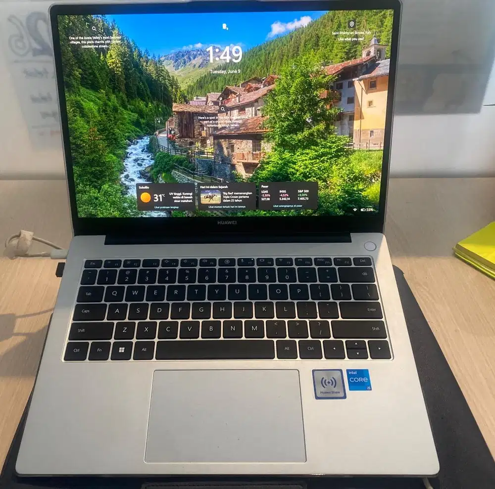 HUAWEI LAPTOP D14 Gen 12 baru 2024