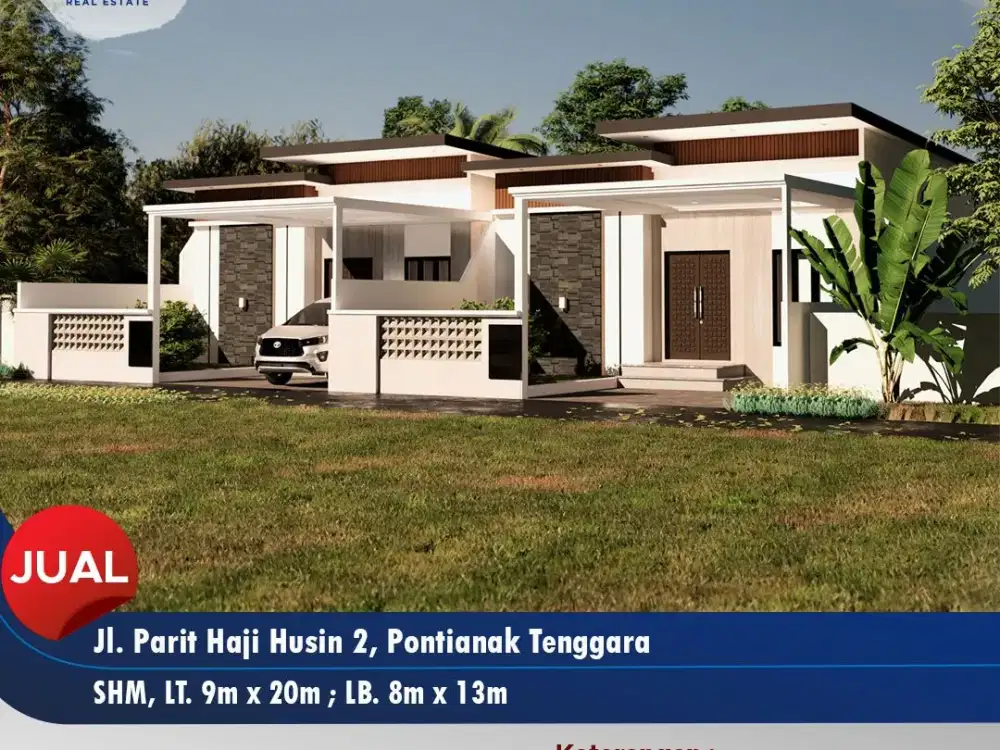 Rumah Baru Lokasi Parit Haji Husin 2, Pontianak
