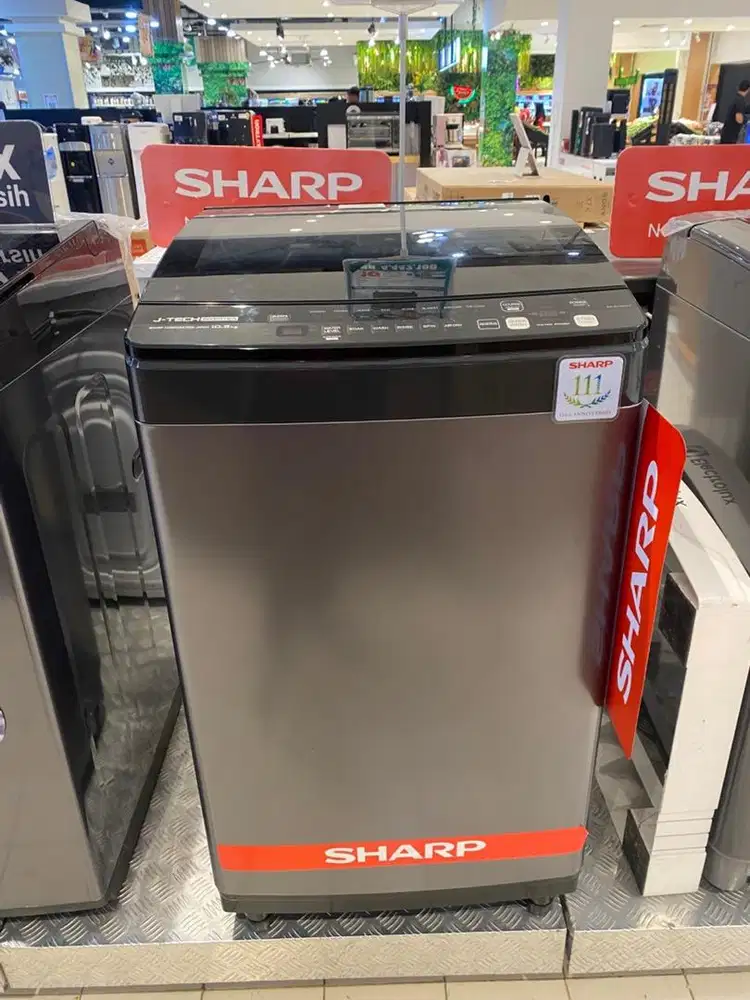 Mesin Cuci SHARP Loading atas 10.5KG