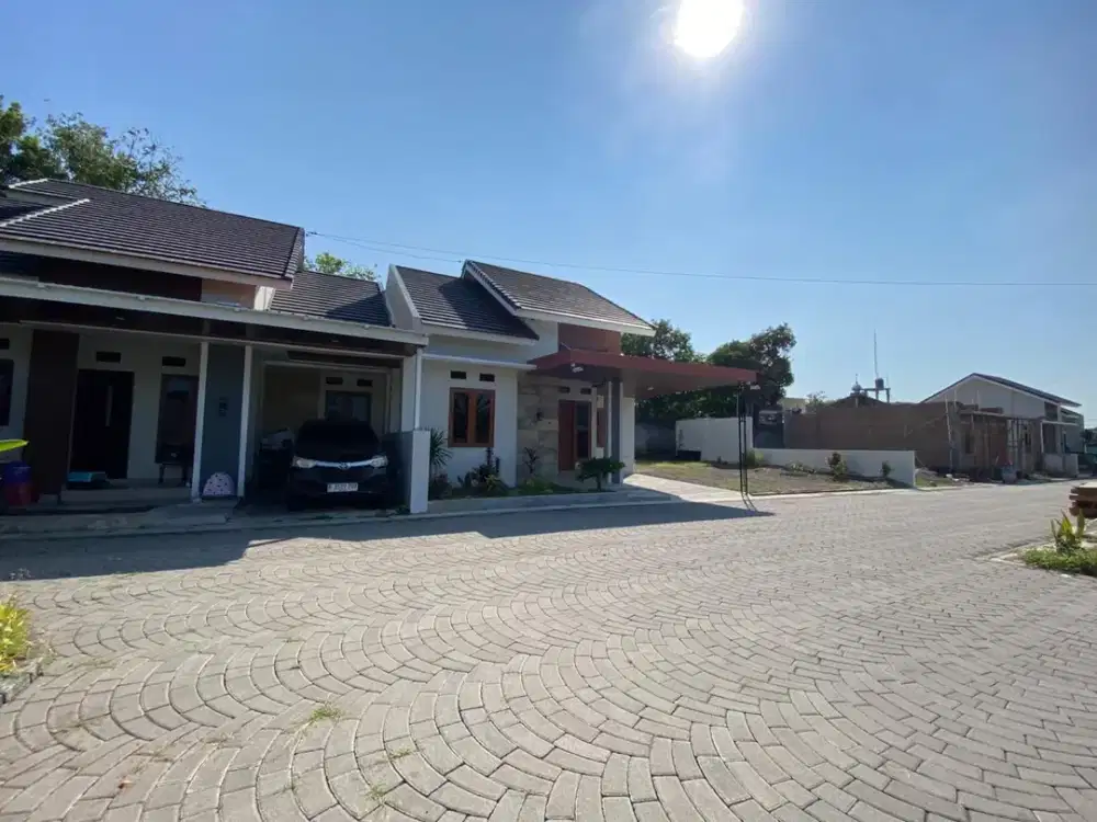 RUMAH BARU MODERN BAGUS NYAMAN, COCOK BUAT HUNIAN MASA PENSIUN DI JOGJA