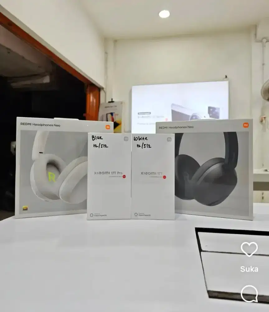 XIAOMI 17 T GRATIS REDMI HEADPHONE NEO