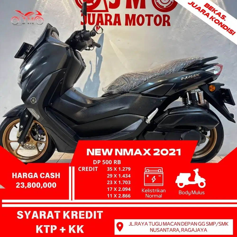 YAMAHA NMAX 2021 CREDIT DP MULAI 500 RB ANGSURAN RINGAN PROSES MUDAH