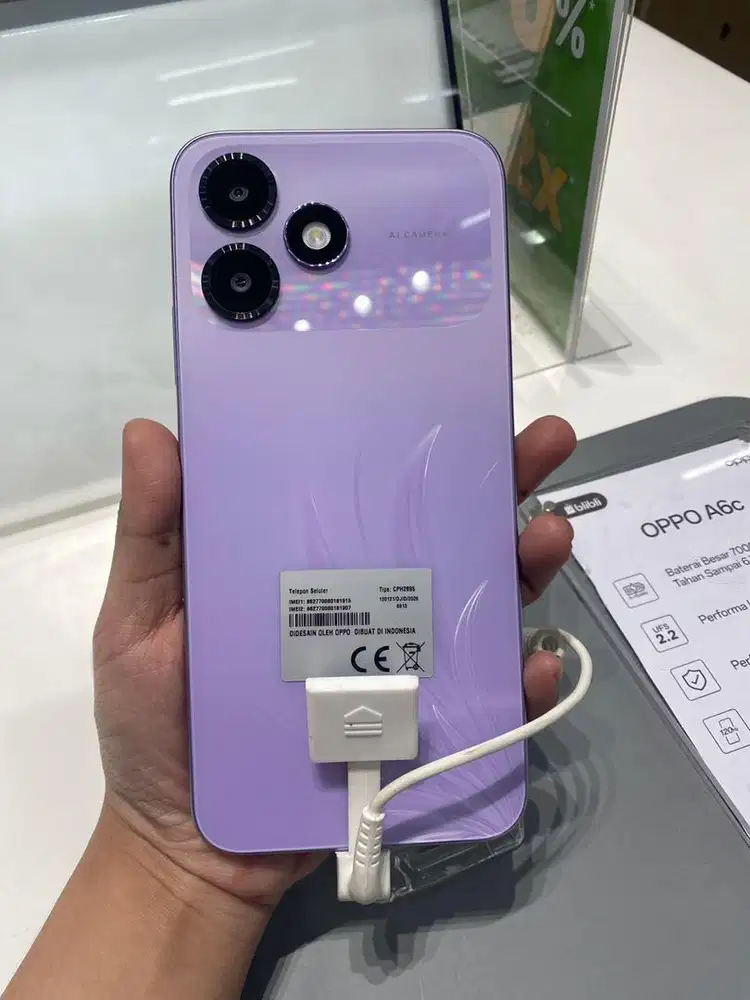 OPPO A6c Lavender