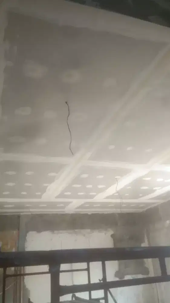 Plafon partisi PVC kanopi lis gypsum