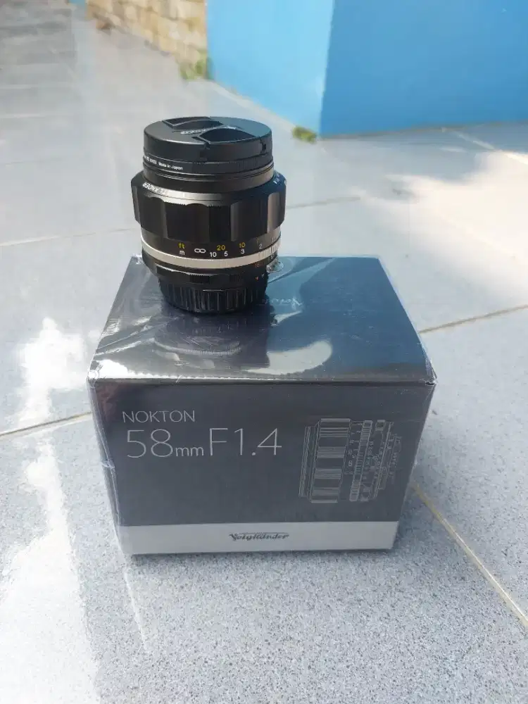 Lens Voightlander 58mm F1.4 like new