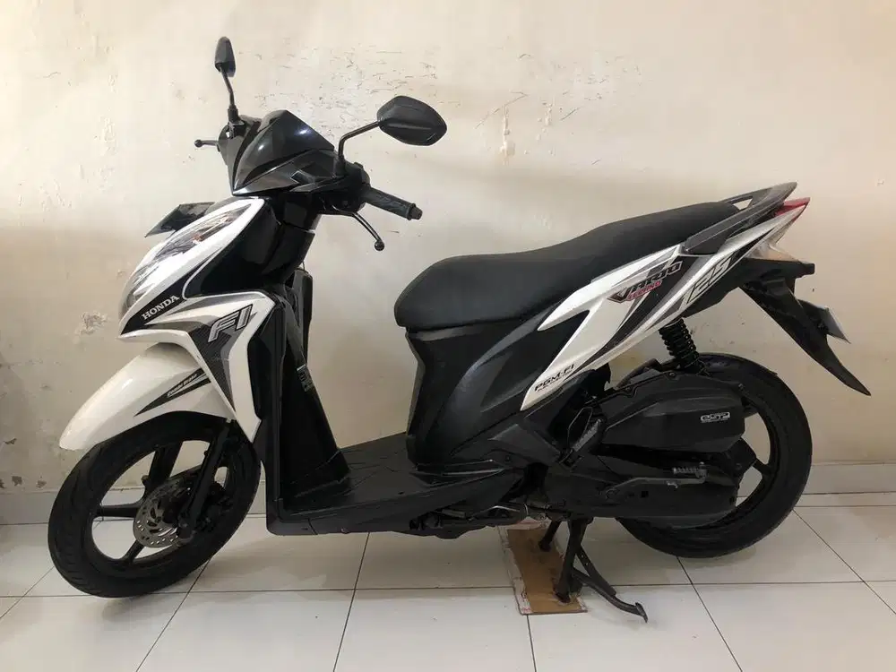 Honda Vario Techno 125 Th.2014 Putih!!