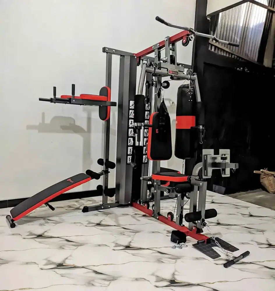 Home gym 3 sisi plus leg pres