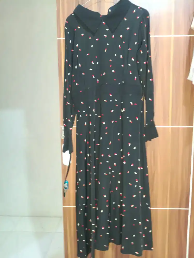 Dress Korea hitam