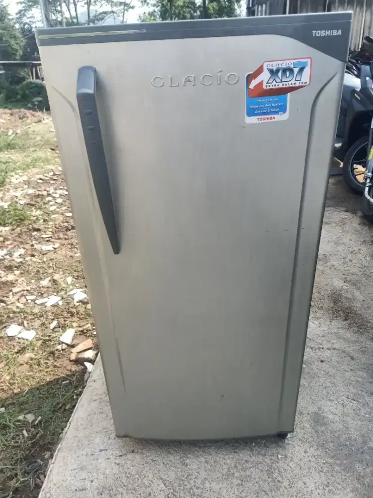Kulkas Toshiba Glacio 1 pintu ORI segel normal