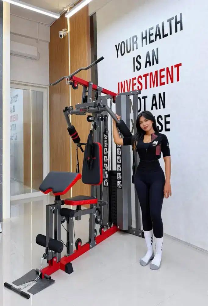 Home gym 1 sisi with leg pres