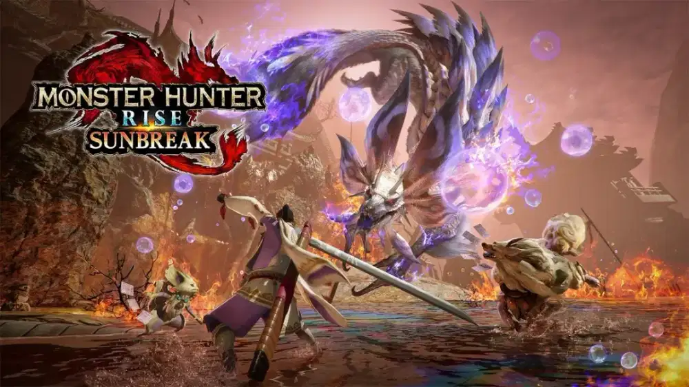 Nintendo Monster Hunter Rise Sunbreak+DLC-Cartridge Second/Bekas Mulus