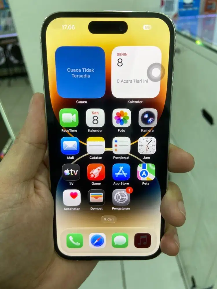 14 PRO 128GB RESMI ALL OP MULUS FULSET NO MINUS BERGARANSI