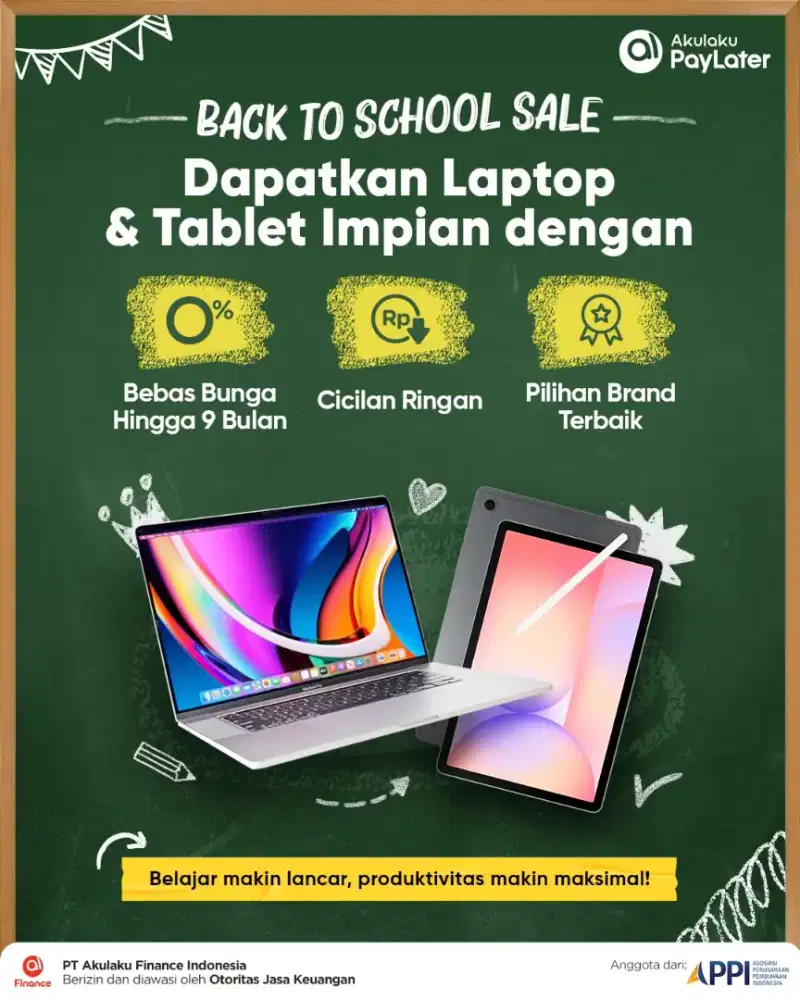 KREDIT DATANG BAWA KTP PULANGNYA BAWA IPAD