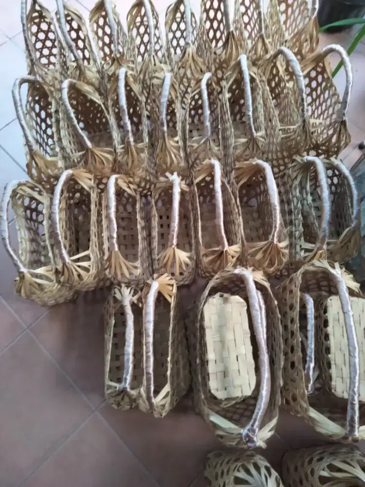 Tas Anyaman Bambu / Tas Hampers