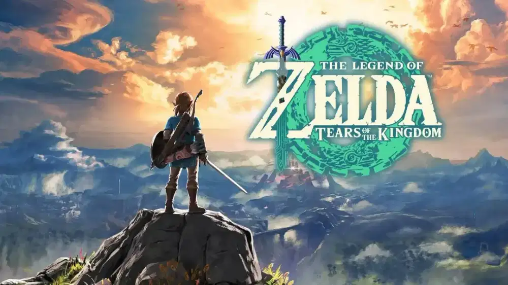 The Legend of Zelda Tear of Kingdom-Cartridge Second/Bekas Mulus