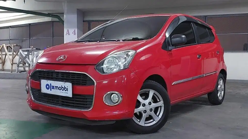 DP MURAH Daihatsu Ayla 1.0 X Bensin-AT 2017 Hitam CBONB