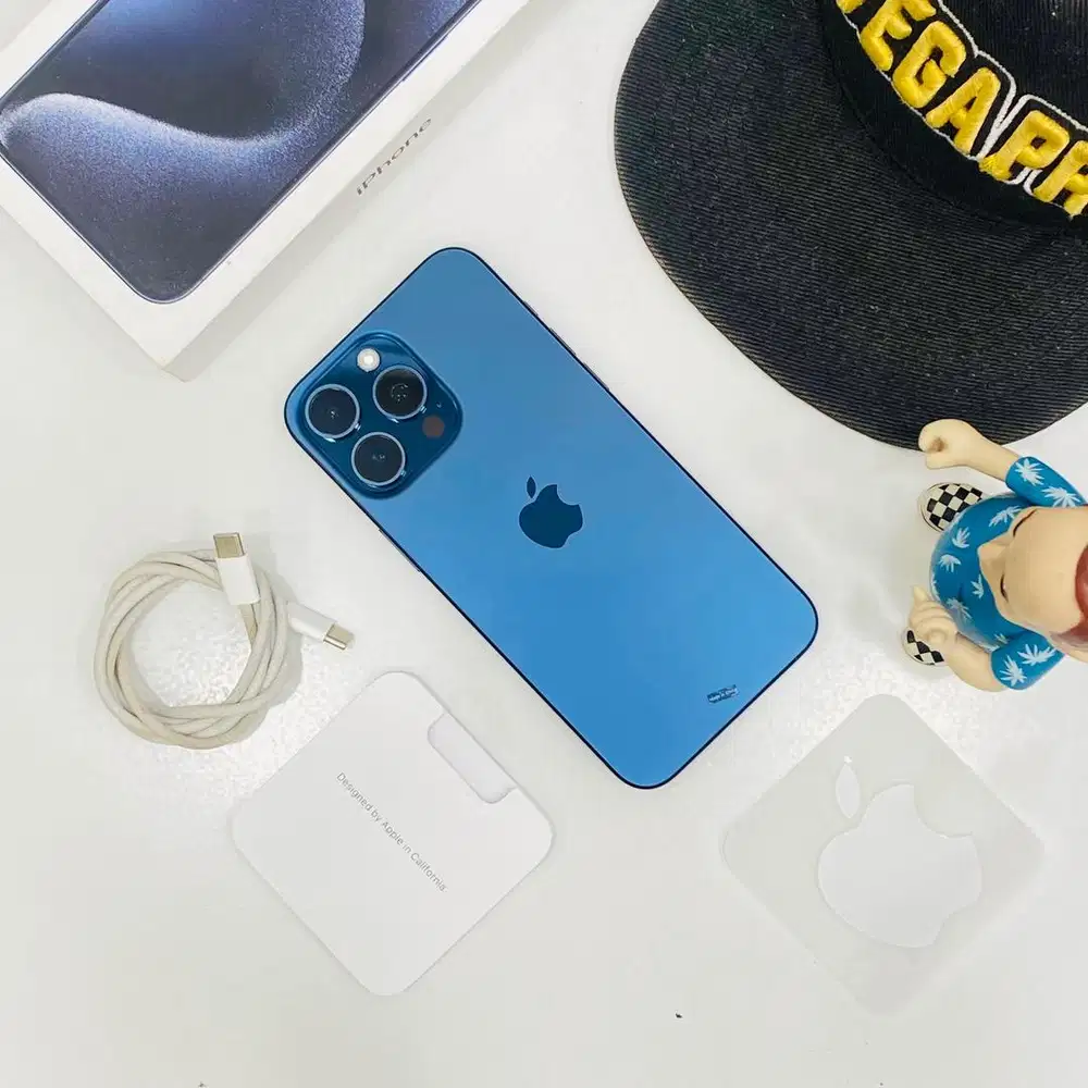 Second,iphone 15 promax,blue 256gb,bh 81% ex ibox