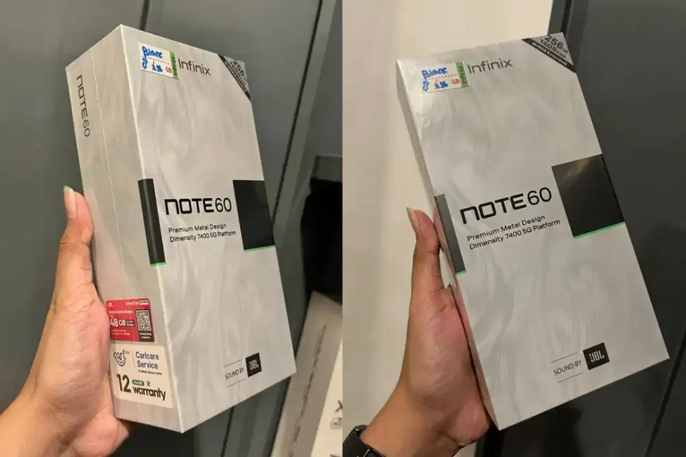 Infinix Note 60 5G 16GB/256GB Termurah New Segel