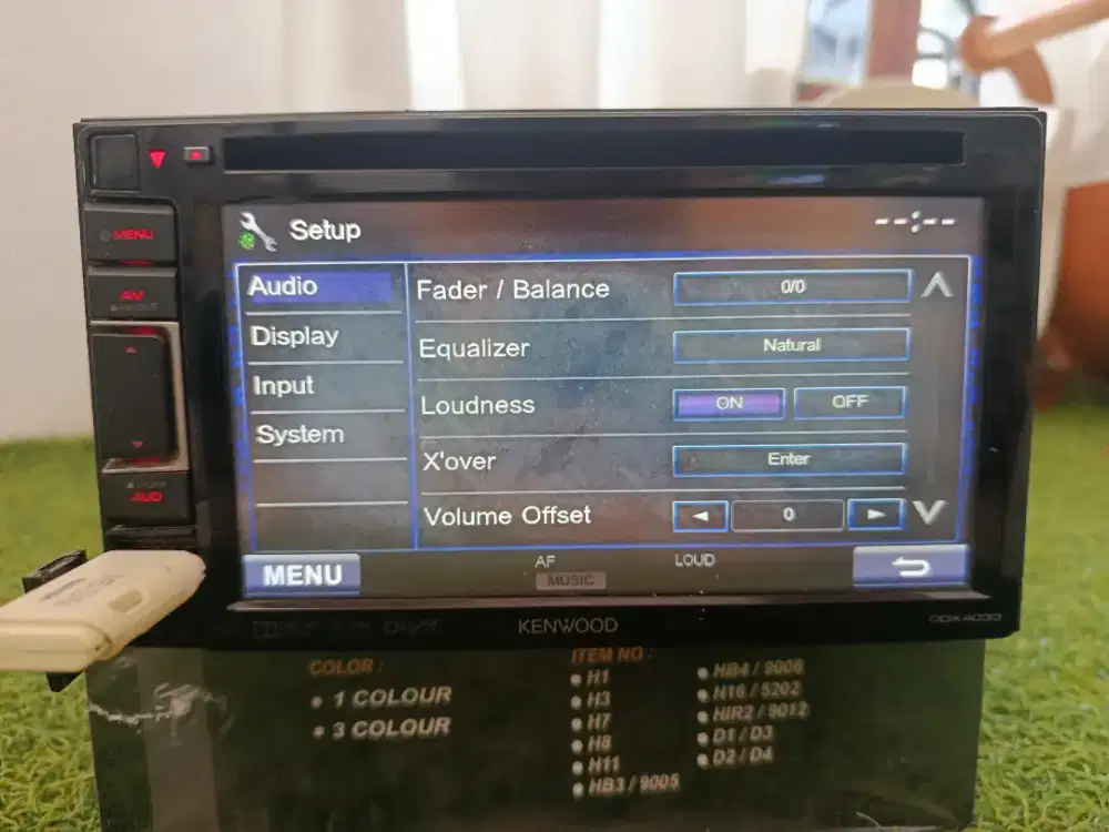 Head unit kenwood