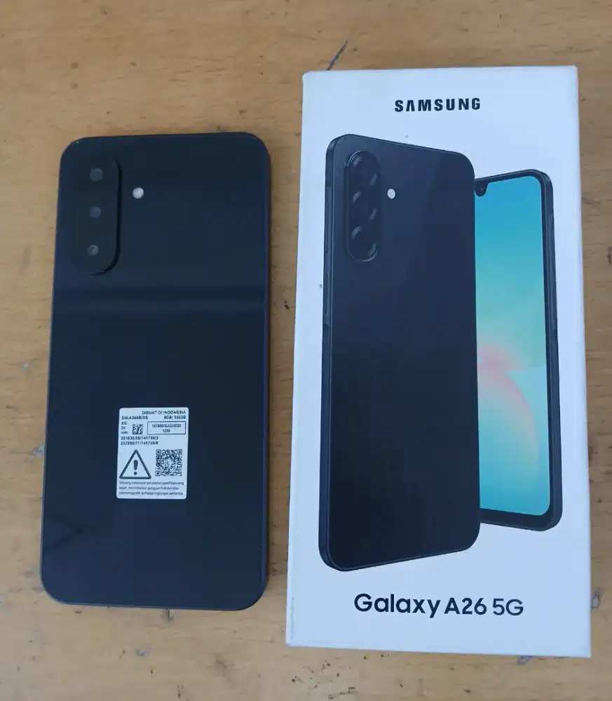 Samsung A26 5G 8/256 - Grs 6 bulan